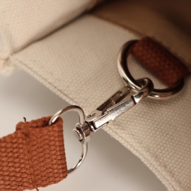 Hand-held canvas computer bag