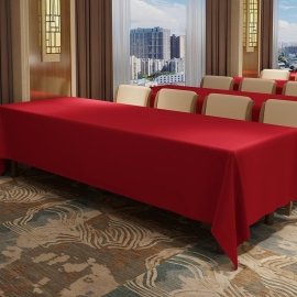 Polyester rectangular tablecloth