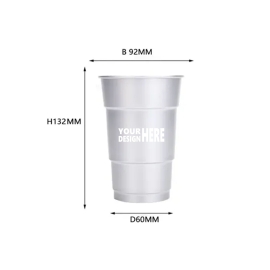 16oz Classic Aluminum Cup