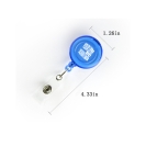 Round Clip-On ID Badge Holder