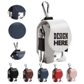 PU Golf Ball Pouch