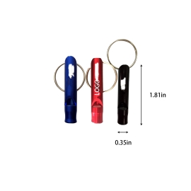 Aluminum Alloy Mini Whistle
