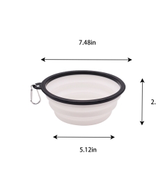 Silicone Collapsible Dog Bowl