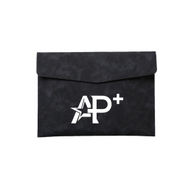 PU large-capacity business document bag