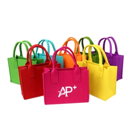 Custom gift felt handbag