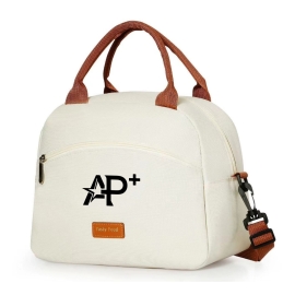 A waterproof and oil-proof Oxford cloth lunch box bag that can be carried on one shoulder or by hand