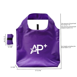 Oxford cloth hand-held eco-friendly loose and tight strapping folding storage bag