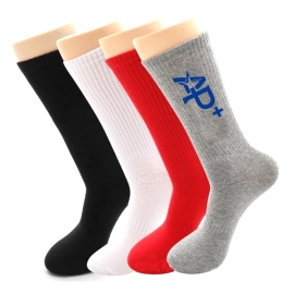 Cotton sport custom-made socks