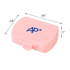 Portable pill storage small medicine box