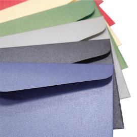 Thickened metallic lustrous logo business envelope