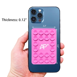 24 single-sided thickened, strong, fixed, anti-slip and universal silicone washing plates for mobile phones