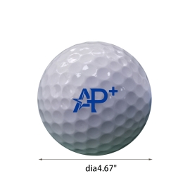 Customizable logo double-layer or triple-layer golf balls