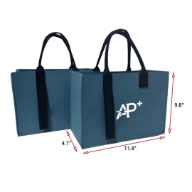 Handmade Custom Felt Tote Bags – Choose Your Size, Color &amp; Design