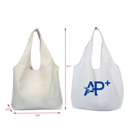 Single-shoulder handbag style canvas bag