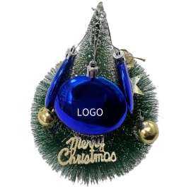 Flat Plastic Holiday Balls