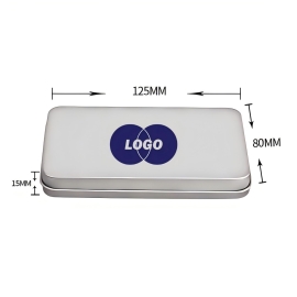 Christmas Square Tin Candy Boxes