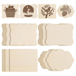 Elegant Wooden Coasters for Home