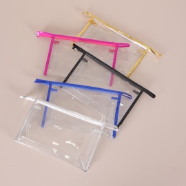 Clear PVC Tote Bag &amp; Makeup Pouch