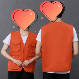 Customizable Multi-Pocket Volunteer Vest