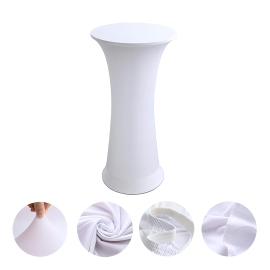 Stretchy Spandex Round Table Cover (High-End Events)