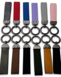 Luxury Suede Keychain with Key Ring &amp; Lanyard