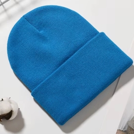 Custom Embroidery/Jacquard Acrylic Knit Winter Hats